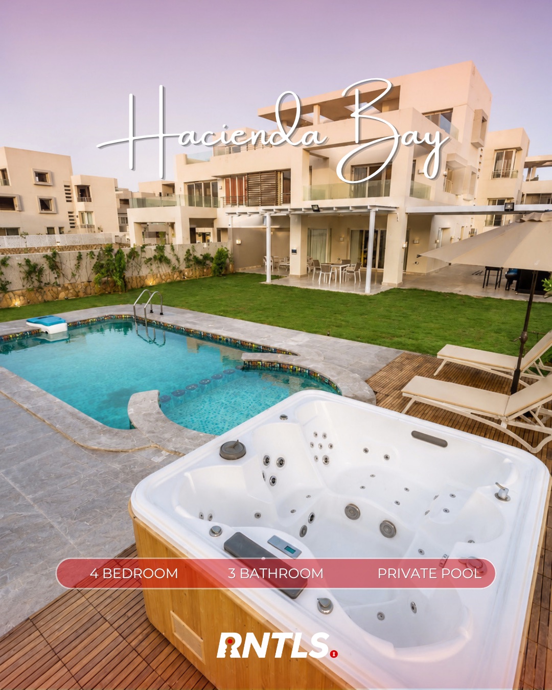 Senior chalet available for rent in Hacienda Bay.