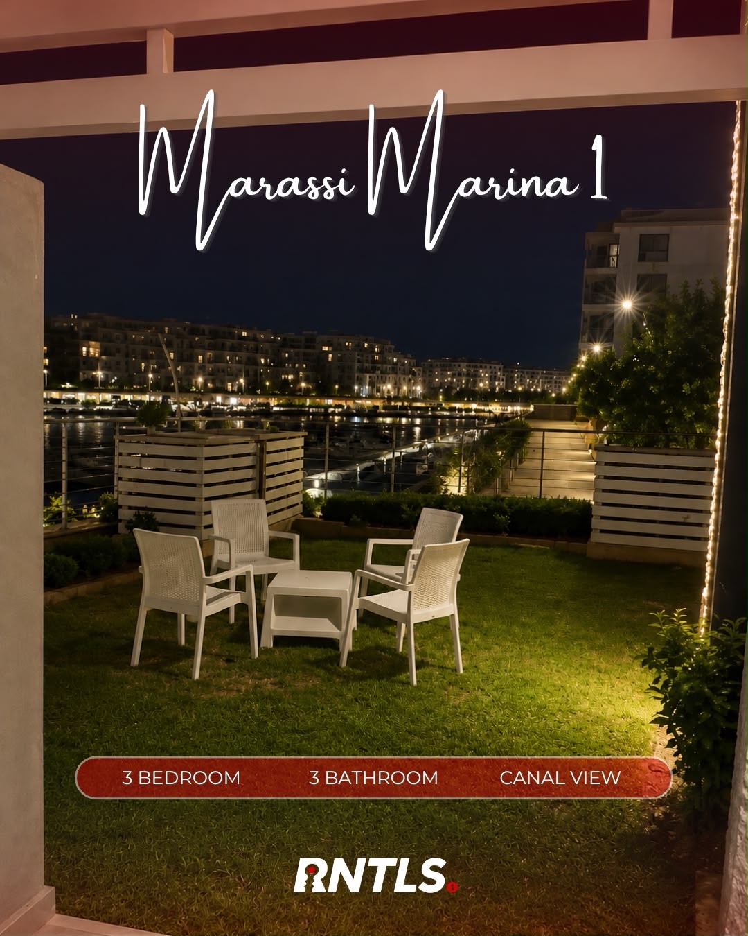 Ground floor chalet available for rent in Marina Marassi. photo 3