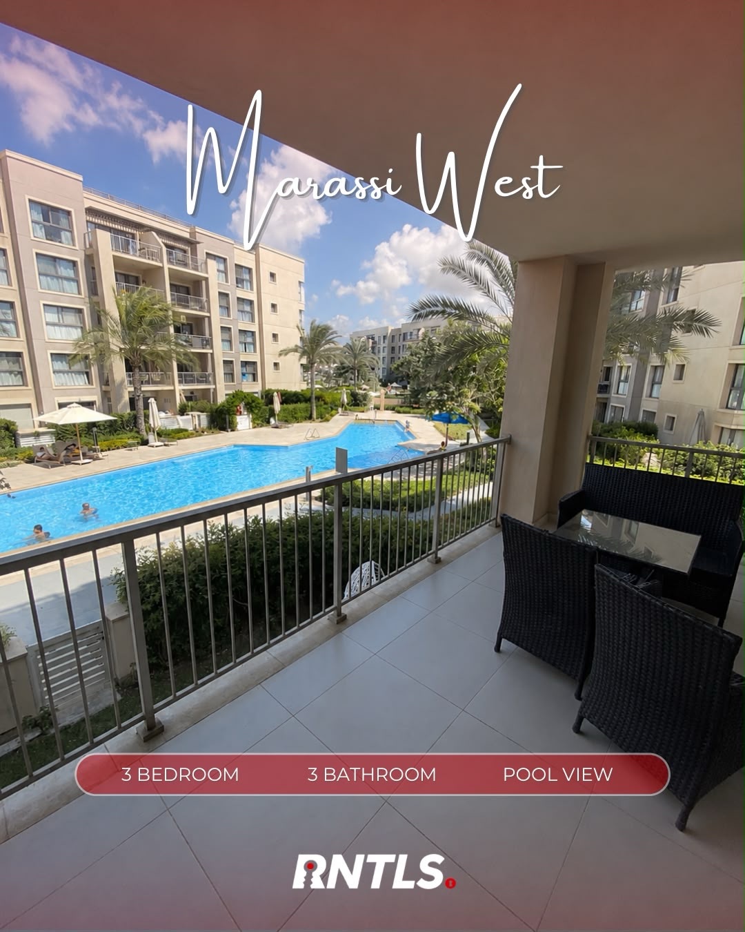 Chalet available for rent in Marassi Marina West.