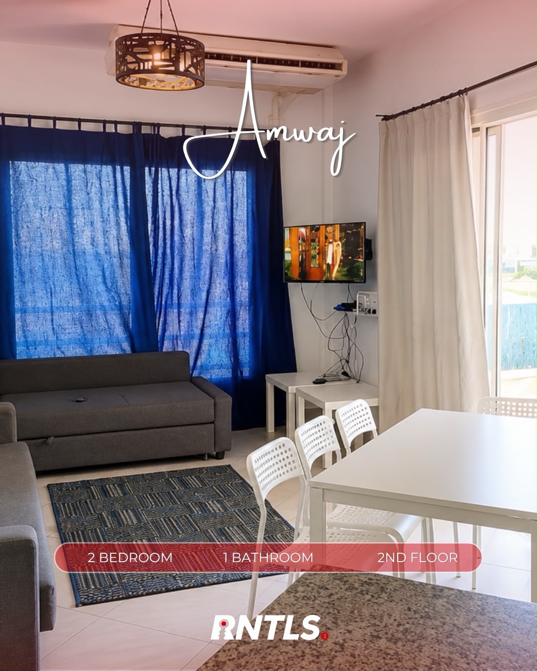 Chalet with Costa lake view available for rent in Amwaj. photo 3