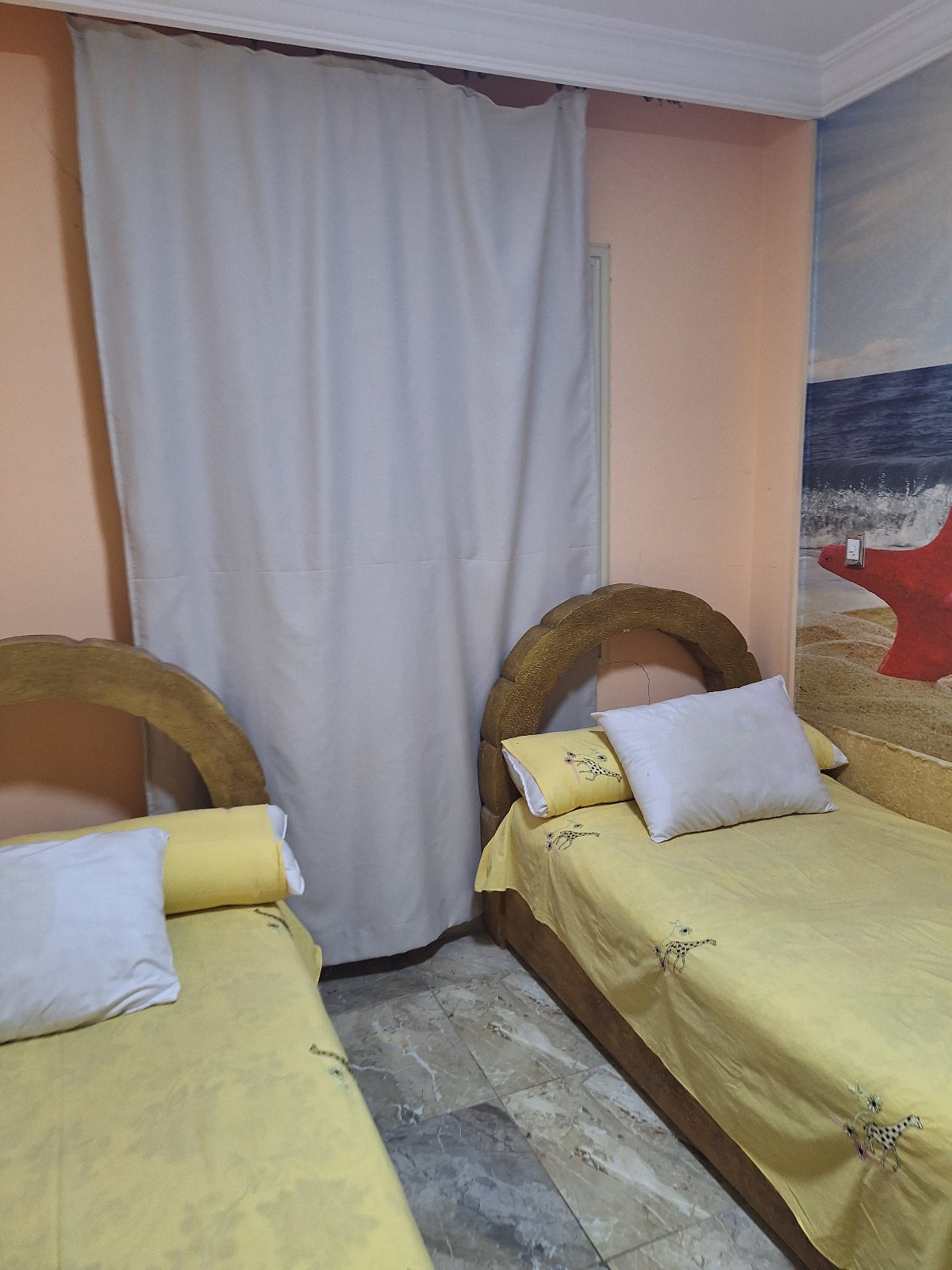 3 bed rooms with garden pool view