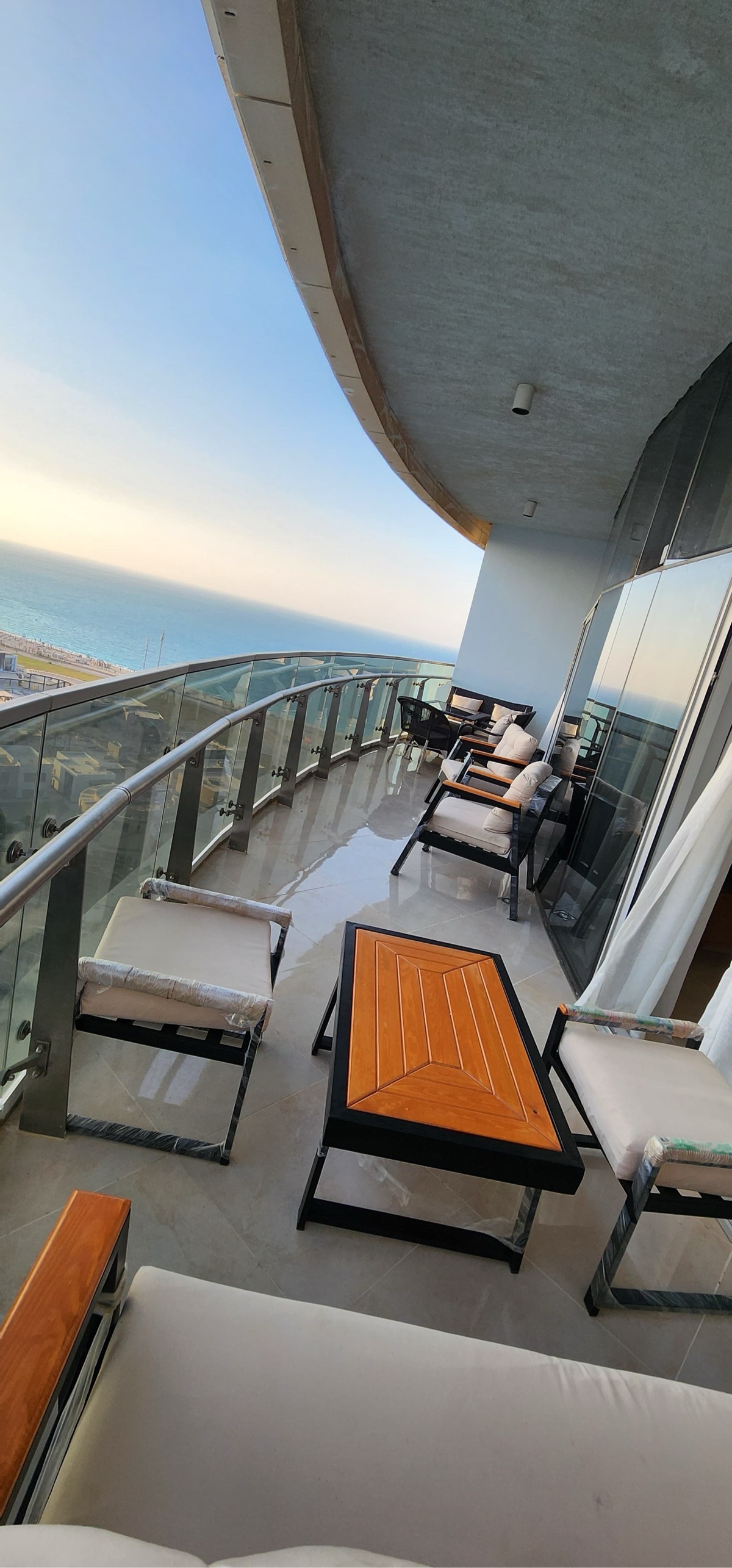 Panoramic Sea View Apartment | North Edge Alamein | 20th floor