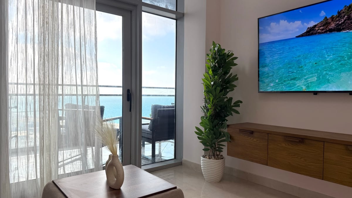 New Alamein Towers 1BR - Sea View