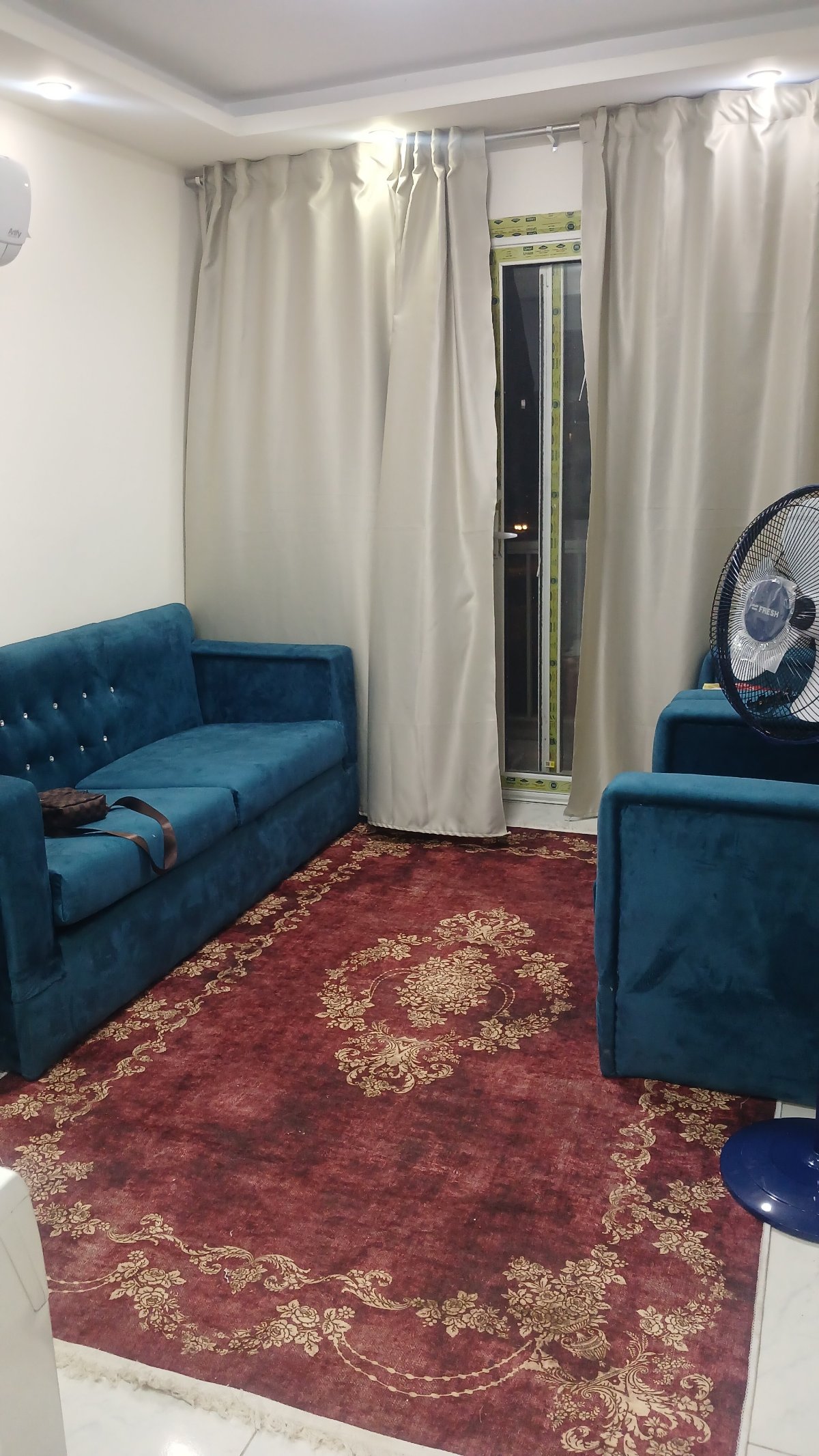 شاليه للايجار ببورتو جولف مارينا مساحة ٦٠م اول ايجار ليه السيزون ده فرش جديد photo 3