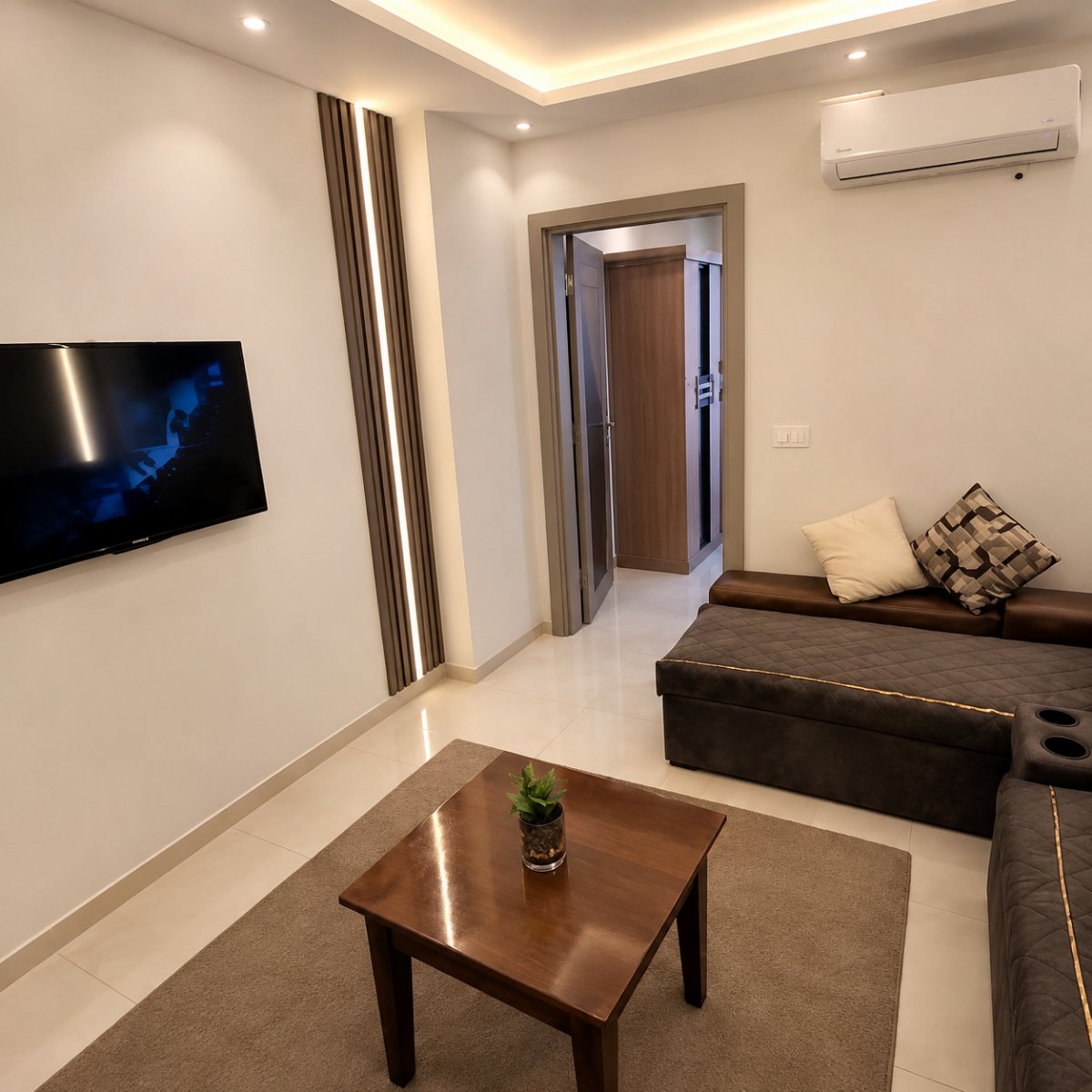 A very special hotel studio in Porto Marina Golf Village with a direct view photo 3